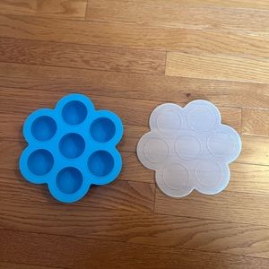 Websun Blue Silicone Egg Bite Molds